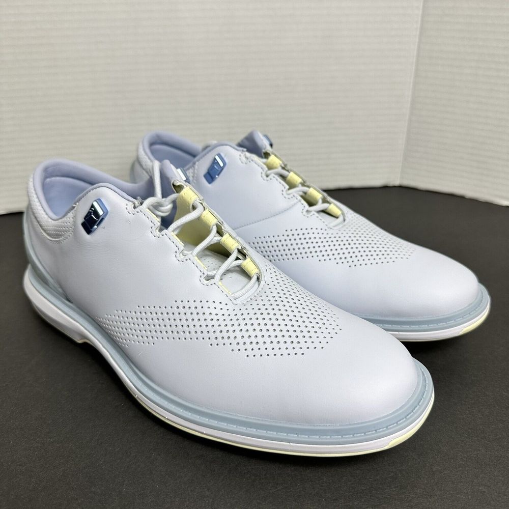 NIKE Air Jordan ADG 4 Spikeless Golf Shoes Mens 9.5 Light Blue Alabaster
